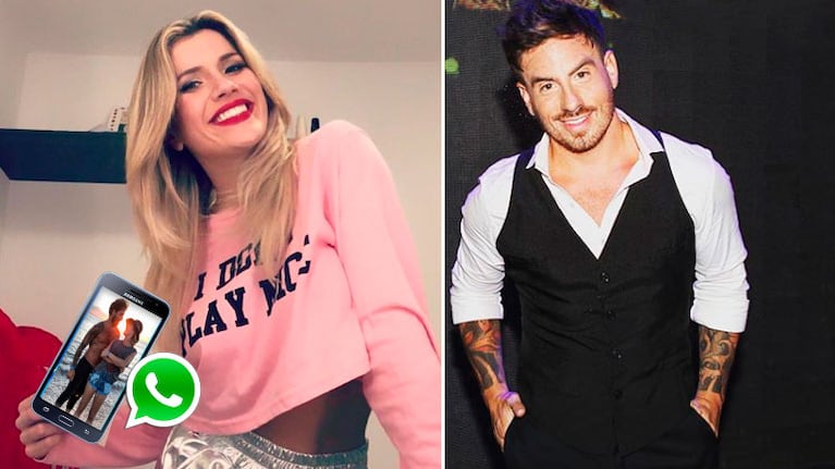 Mirá cómo Laurita Fernández tiene agendado a Fede Bal en WhatsApp