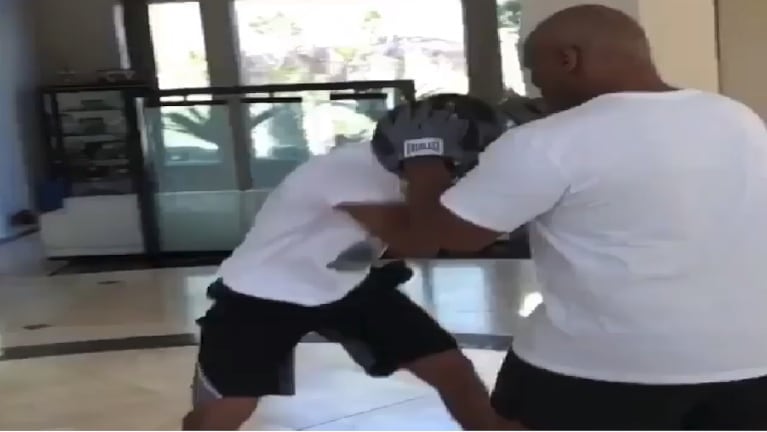 Mirá cómo pelea el hijo de Mike Tyson