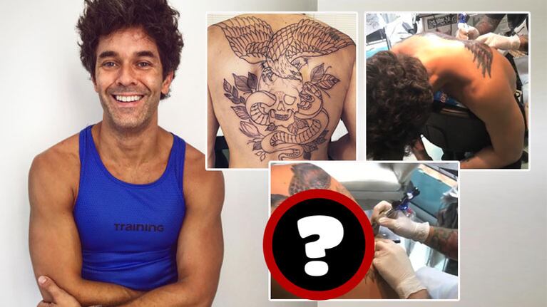 Mirá el tremendo tatuaje de Mariano Martínez (Foto: Instagram)