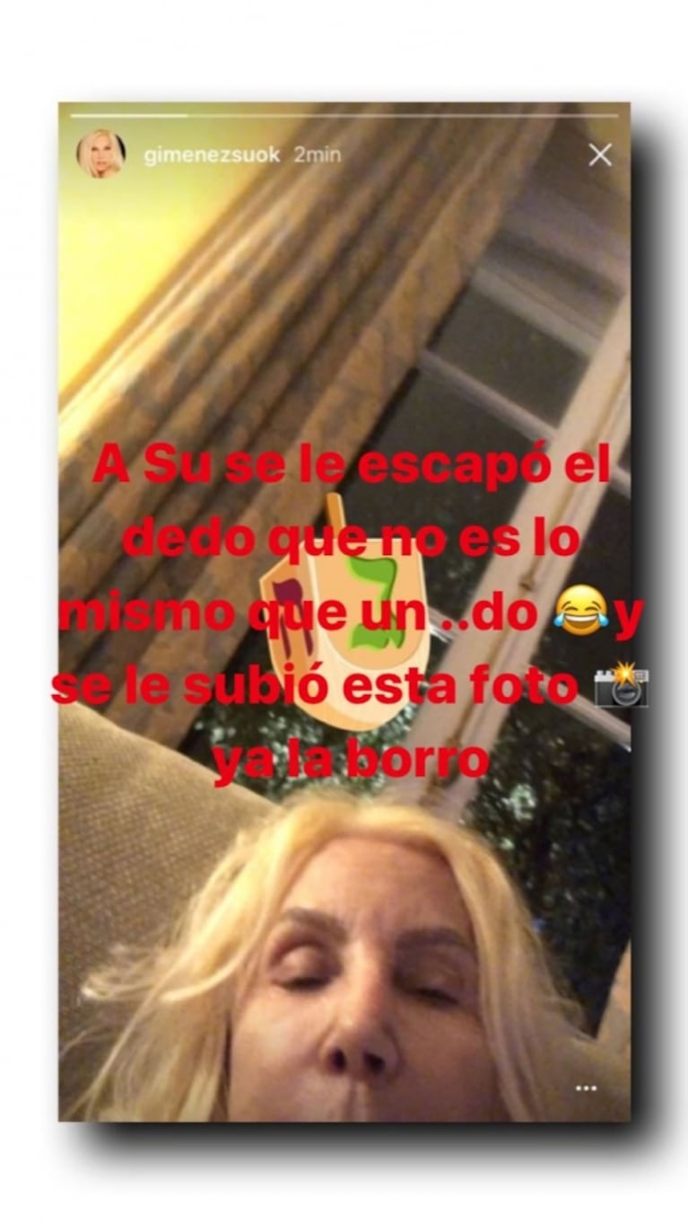 Mirá la foto que Susana Giménez subió sin querer a Instagram... ¡y luego borró! 
