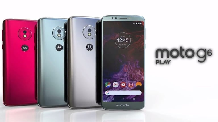 Mirá las especificaciones del Moto G6 Play que ya salió a la venta en Argentina