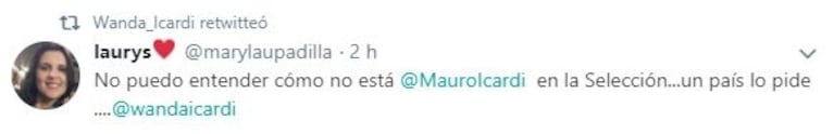 Mirá los tremendos tweets de Wanda Nara mientras Sampaoli daba la lista para el Mundial sin Mauro Icardi