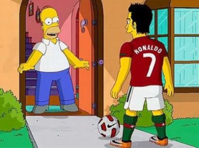 Mirá quiénes son los deportistas que han participado en Los Simpson