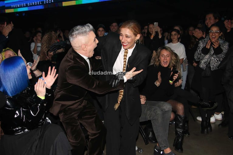 Miranda! se llevó el oro en los Premios Gardel 2024 (Foto: Movilpress)