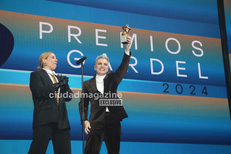 Miranda! se llevó el oro en los Premios Gardel 2024 (Foto: Movilpress)