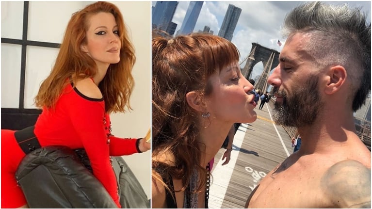 Miriam Lanozni reveló el particular acuerdo que tiene con su pareja (Fotos: Instagram)