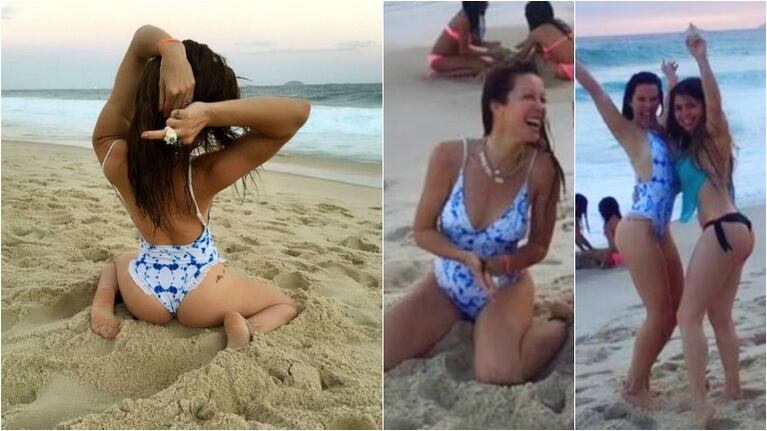 Miriam Lanzoni (36) hizo un cambio en su vida y muestra su lado más osado en las redes sociales. Foto: Instagram
