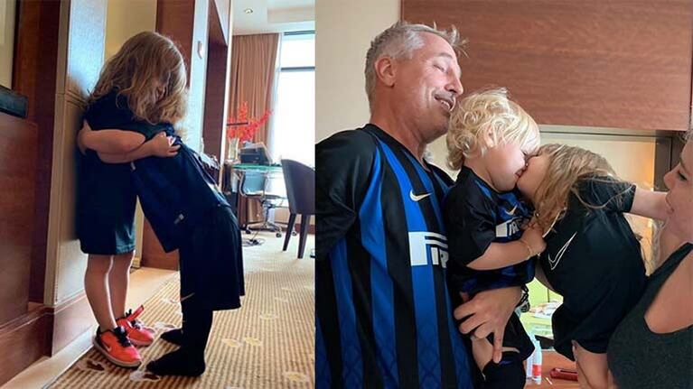 Mirko e Isabella se dieron su primer "piquito" en Asia.