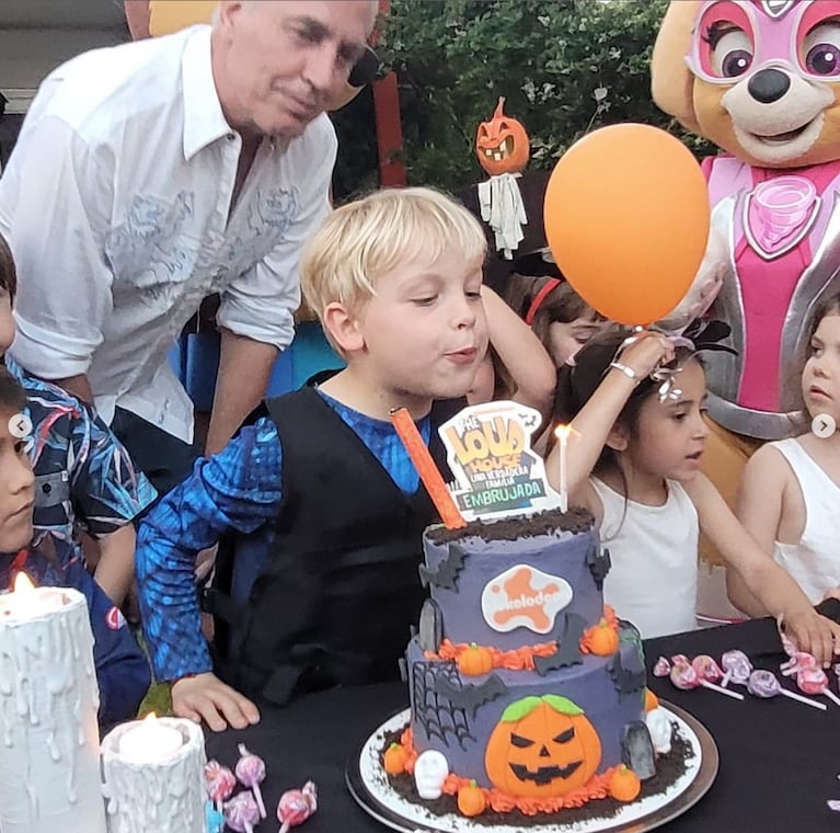 Mirko, el hijo de Marley, cumplió 6 años y lo celebró con una fiesta temática