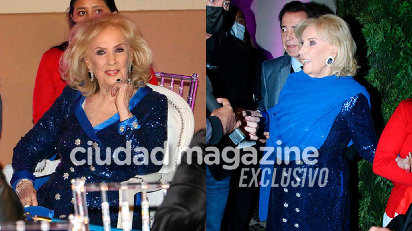 Mirtha Legrand brilló en el estreno de House of Gucci y el desfile de La Jaula de la Moda (Fotos: Movilpress).