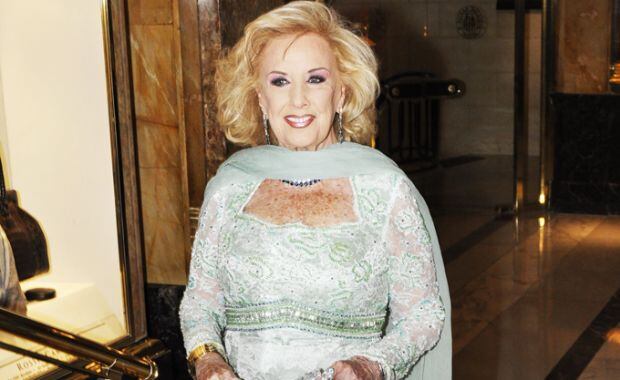 Mirtha Legrand, by Jorge Ibáñez. (Foto: Jennifer Rubio)