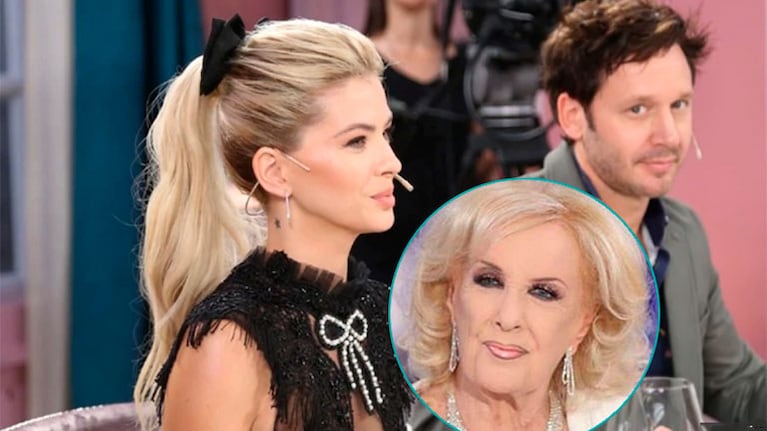 Mirtha Legrand, China Suárez y benjamín Vicuña