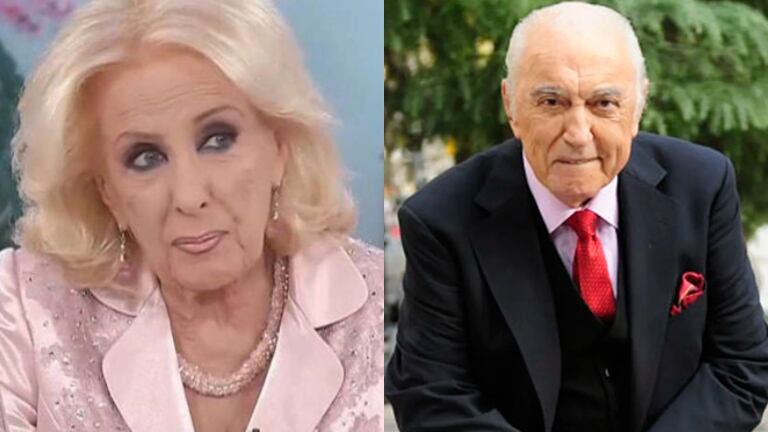 Mirtha Legrand despidió con tristeza a Cacho Fontana: Era una de las personas más queridas del ambiente