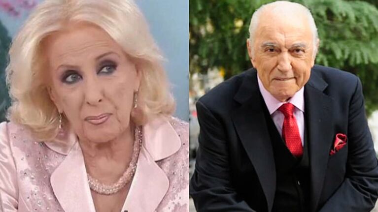 Mirtha Legrand despidió con tristeza a Cacho Fontana: Era una de las personas más queridas del ambiente