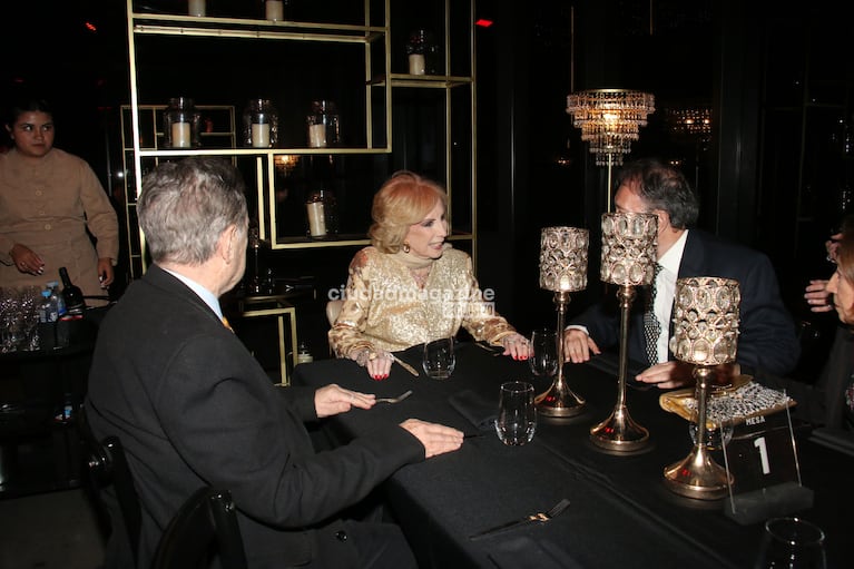 Mirtha Legrand en el estreno de Ellas son Tango (Foto: Movilpress).