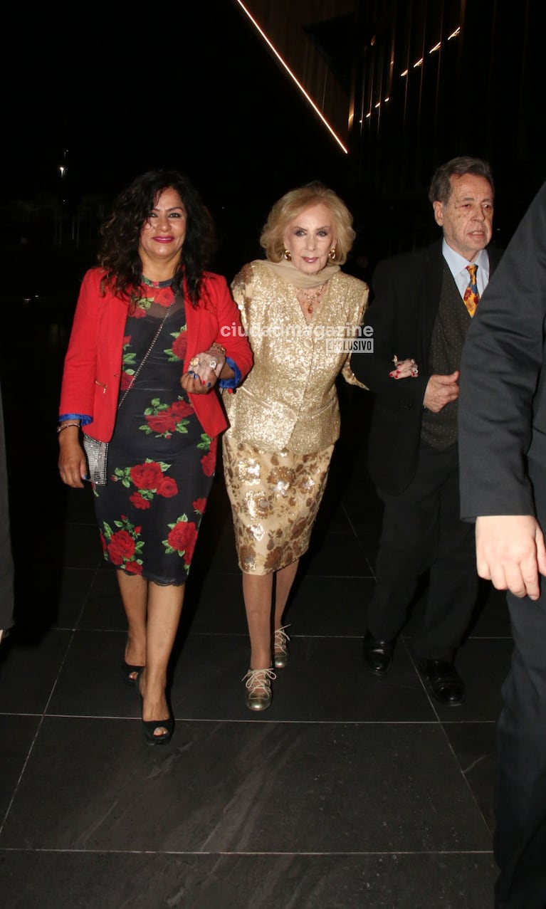 Mirtha Legrand en el estreno de Ellas son Tango (Foto: Movilpress).