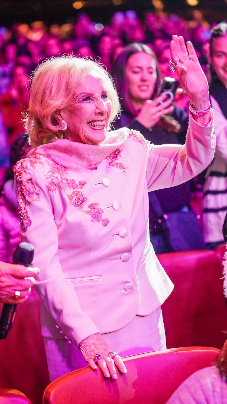 Mirtha Legrand en el show de La Sirenita (Foto: Gentileza prensa).