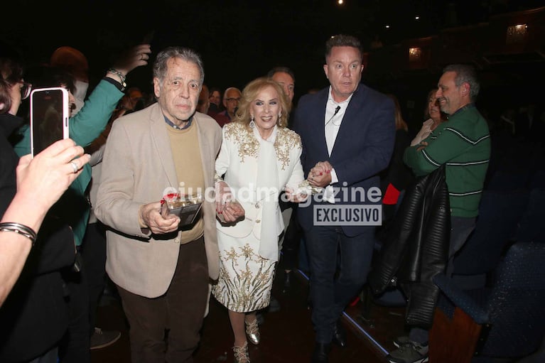 Mirtha Legrand en el show de Raúl Lavie,  88 Años de Honrrar la Vida  (Foto: Movilpress).