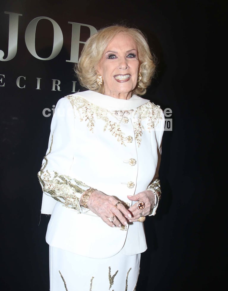 Mirtha Legrand en el teatro (Foto: Movilpress).