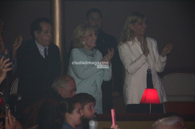 Mirtha Legrand en el teatro (Foto: Movilpress).