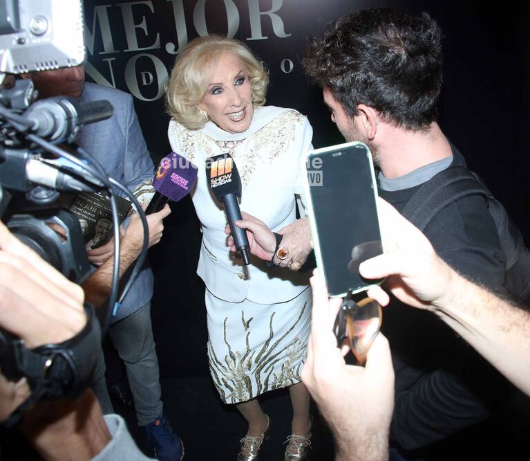 Mirtha Legrand en el teatro (Foto: Movilpress).