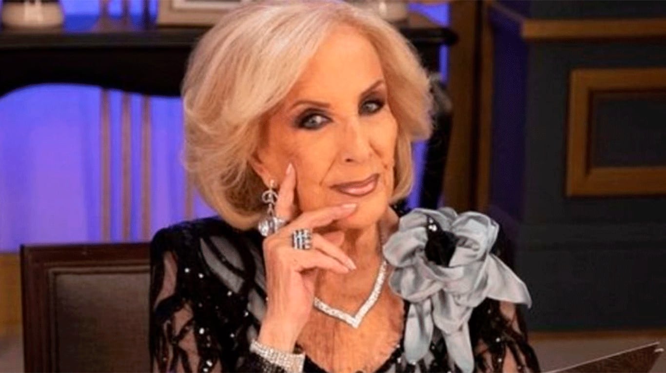 Mirtha Legrand en La Noche de Mirtha (Foto: captura de eltrece).