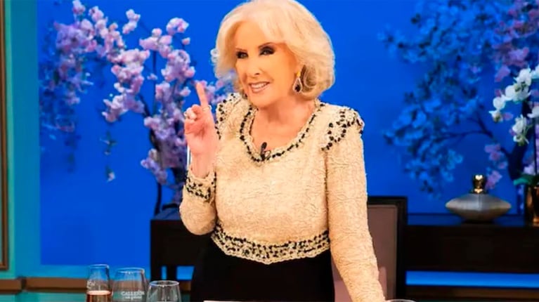 Mirtha Legrand en La Noche de Mirtha (Foto: captura de eltrece).