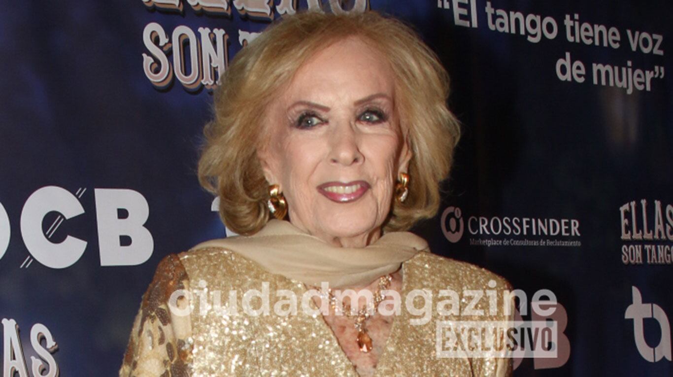 Mirtha Legrand en la noche porteña (Foto: Movilpress).