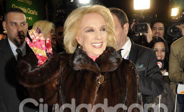 Mirtha Legrand en Stravaganza Estados del Tiempo. (Jennifer Rubio-Ciudad.com)