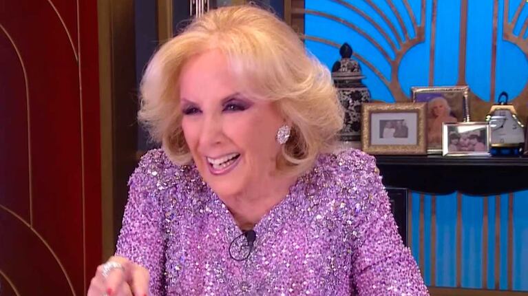 Mirtha Legrand (Fotos: captura La noche de Mirtha)