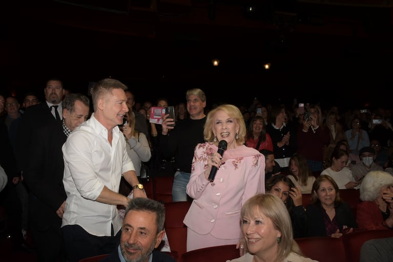 Mirtha Legrand fue a ver la obra Sottovoce de Adrián Suar (Foto: prensa).