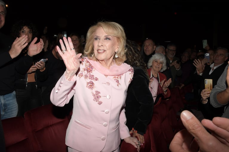 Mirtha Legrand fue a ver la obra Sottovoce (Foto: prensa).