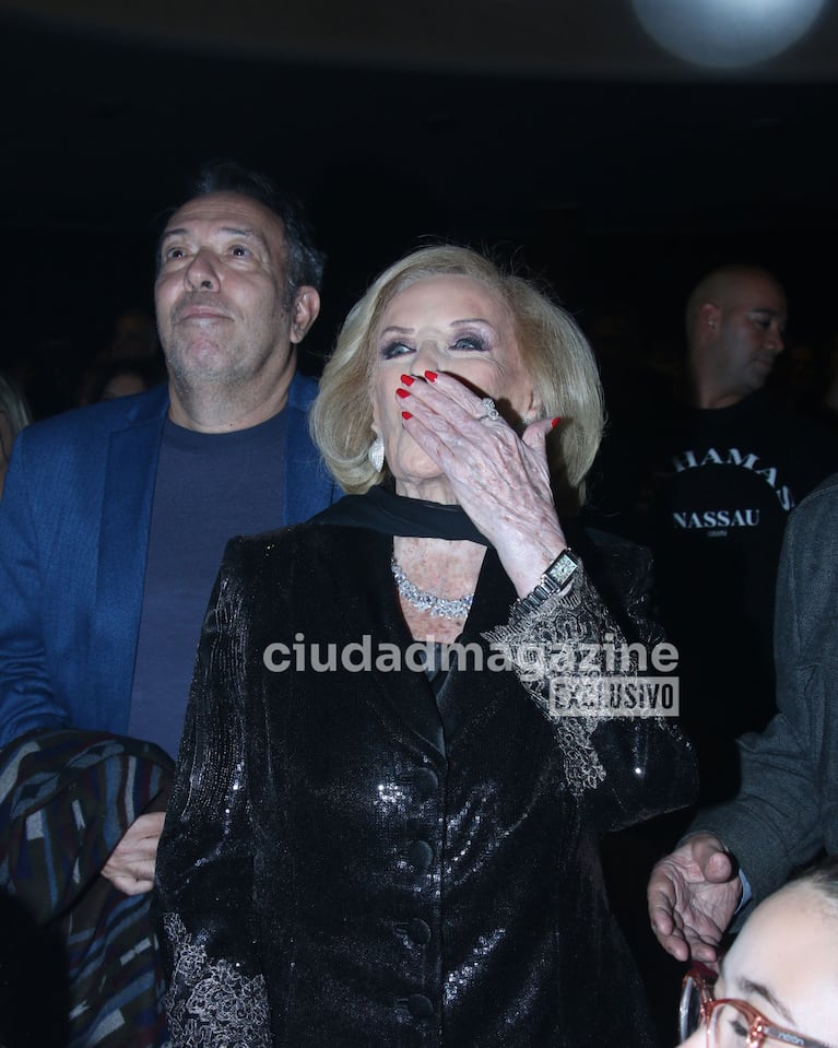 Mirtha Legrand fue a ver Mamma Mía! (Foto: Movilpress)