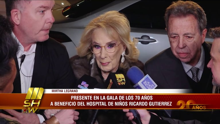 Mirtha Legrand habló con Mshow (Foto: captura de Ciudad Magazine).