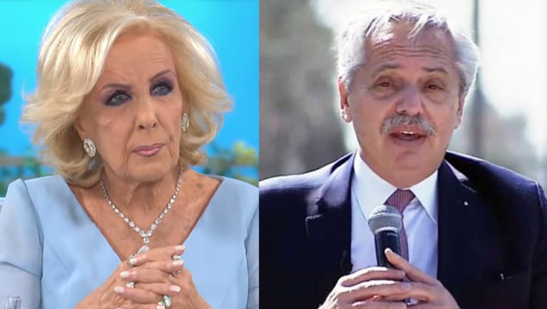 Mirtha Legrand habló contundente de la crisis política que vive el país.