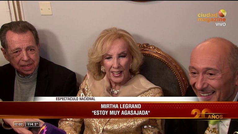 Mirtha Legrand habló en Mshow (Foto: captura de Ciudad Magazine).