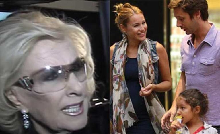 Mirtha Legrand habló sobre la salud de Blanca Vicuña. (Fotos: Captura TV y Web)