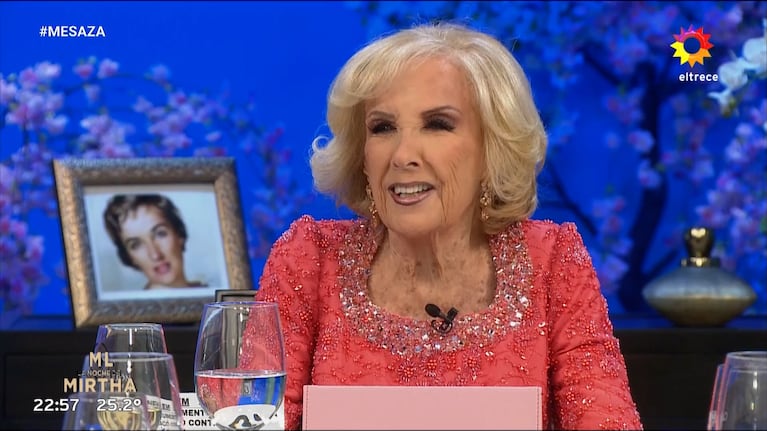 Mirtha Legrand hizo poner colorado a Horacio Cabak cuando le preguntó por su crisis matrimonial del 2021