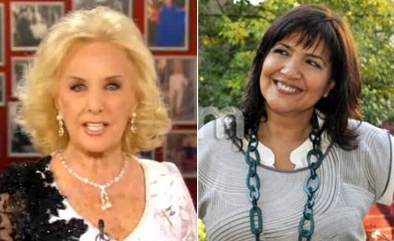 Mirtha Legrand invitó a la Negra Vernaci. ¿Irá? (Fotos: Web y Ciudad.com)