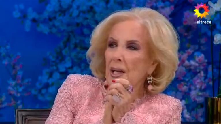 Mirtha Legrand mandó a “freír churros” a Abel Pintos en pleno programa: el video del inesperado momento