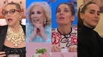 Mirtha Legrand, Marcela Tinayre, Juana Viale y Ámbar de Benedictis (Fotos: capturas América TV, eltrece y Instagram)