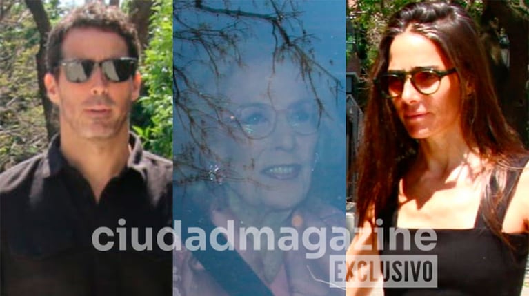 Mirtha Legrand, Nacho y Juana Viale fueron al cumpleaños de Marcela Tinayre (Fotos: Movilpress).