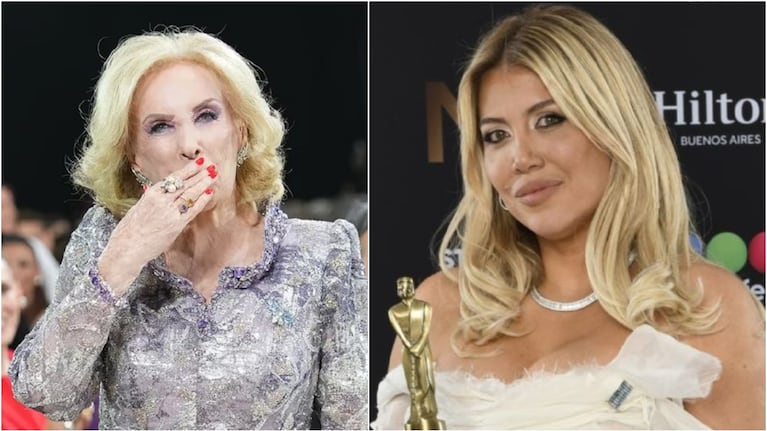 Mirtha Legrand opinó sobre el premio de Wanda Nara en los Martín Fierro 2026: “Por algo será”. Crédito: Instagram