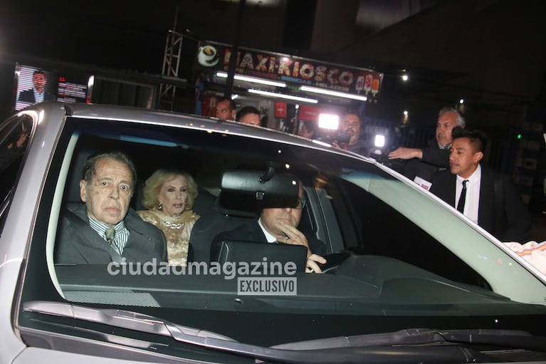 Mirtha Legrand presenció su homenaje en el Palacio Libertad (Foto: Movilpress)