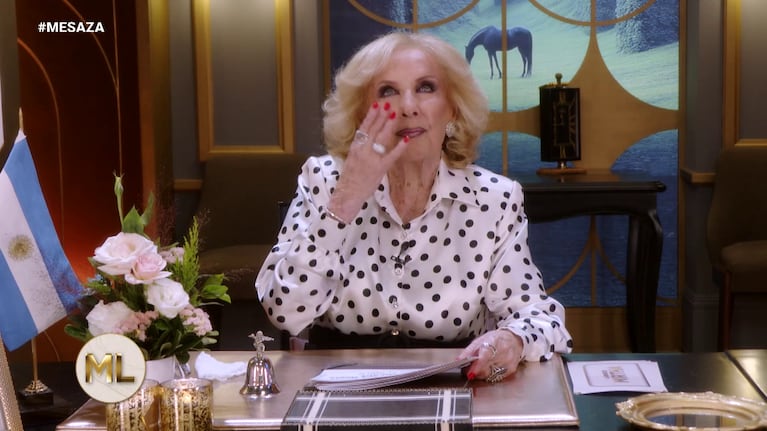 Mirtha Legrand recordó a María Rosa Fugazot (Foto: captura de eltrece).