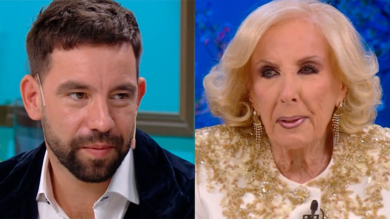 Mirtha Legrand sorprendió a Cachete Sierra con una pregunta sobre una exnovia famosa: “¿La dejaste por...?”