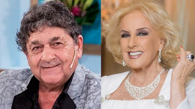 Mirtha Legrand sorprendió al cantante de “Los Palmeras” con una picante pregunta en vivo.
