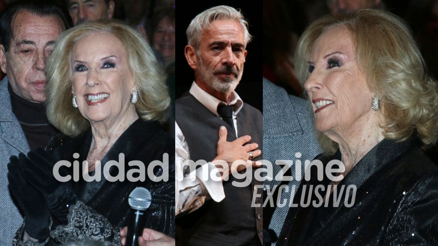 Mirtha Legrand vio a Imanol Arias en su primera salida post marcapasos: las fotos