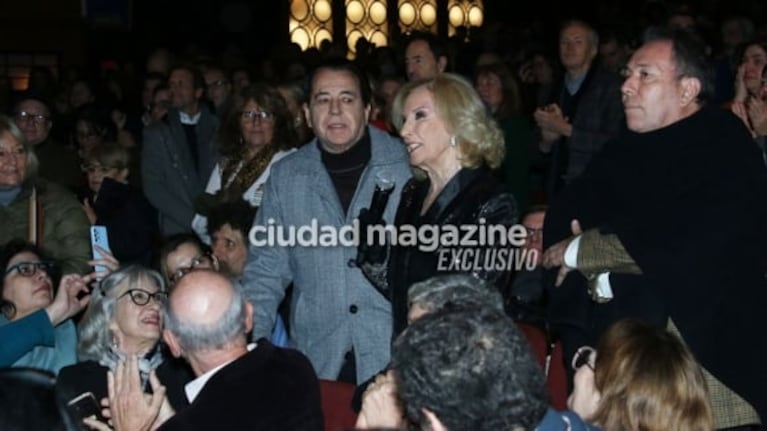 Mirtha Legrand vio a Imanol Arias en su primera salida post marcapasos: las fotos