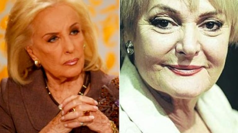 Mirtha Legrand y Claudia Lapacó: la actriz Vs. la diva.
